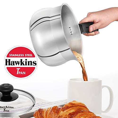 Hawkins Tpan Stainless Steel Saucepan Tea Pan, Small, Silver