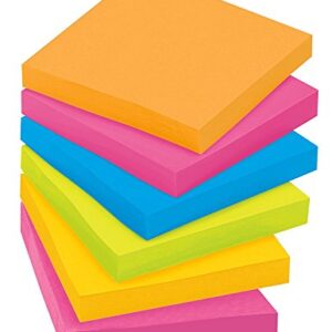 Post-it Super Sticky Notes, 3 in x 3 in, 24 Pads, 70 Sheets/Pad, Cabinet Pack, Assorted Colors