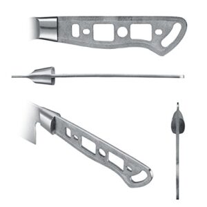 KATSURA Woodworking Project Kit – Santoku Knife Blank – 5 Inch – Japanese Premium AUS 10, 67 Layers Damascus Steel