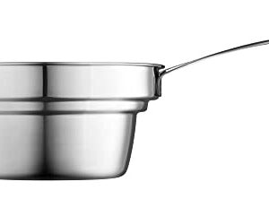 Le Creuset Stainless Steel 2.2 Quart Double Boiler Insert, Fits 2 & 3 Quart Saucepans