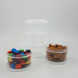 Sure Fresh Mini Round Storage Containers 2 Packs - 20 count, Round