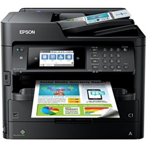 Epson Workforce Pro ET-8700 EcoTank Color All-in-One Supertank Printer with Scanner, Copier and Fax, WiFi & Ethernet Connectivity