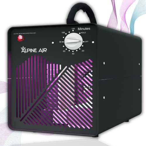 Alpine Air Commercial Ozone Generator – 15,000 mg/h | Professional O3 Air Purifier, Ozonator and Ionizer | Heavy Duty Air Cleaner, Deodorizer | Best for Odor Stop Control