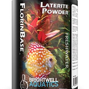 Brightwell Aquatics FlorinBase Laterite Powder - Natural Laterite Clay Substrate for Planted and Freshwater Shrimp Aquaria,