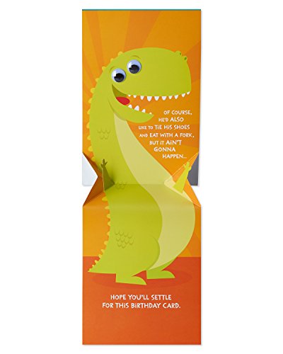 American Greetings Funny Pop Up Birthday Card (T-Rex)
