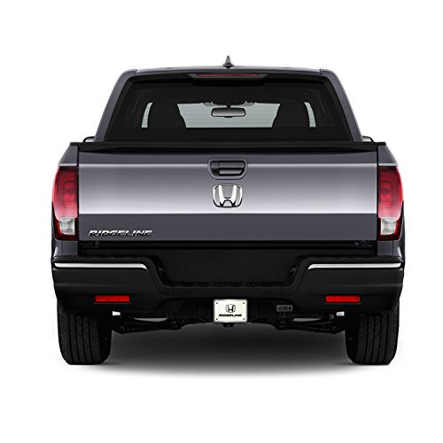 iPick Image Made for Honda Ridgeline UV Graphic White Billet Aluminum 2 inch Tow Hitch Cover