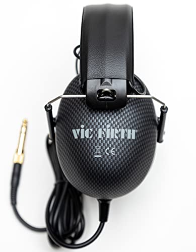 Vic Firth Stereo Isolation Headphones V2,Black