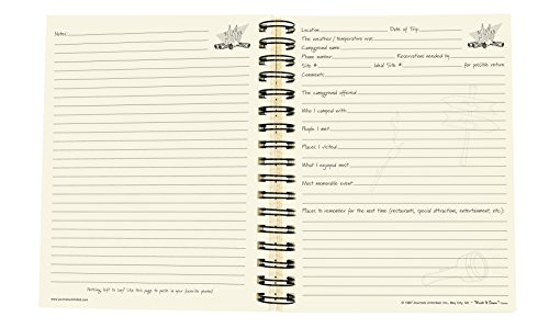 Write it Down Journals Unlimited Happy Camper Journal, Brown (43493-32134)