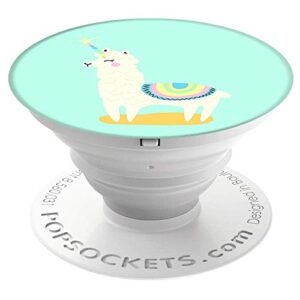 popsockets: collapsible grip & stand for phones and tablets - llamacorn