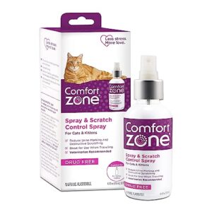 comfort zone cat calming spray: travel size (2oz)