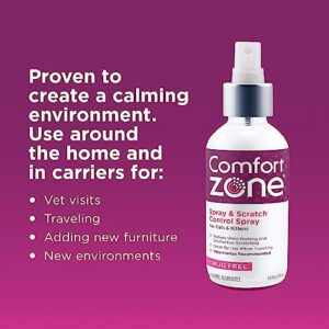 Comfort Zone Cat Calming Spray: Travel Size (2oz)
