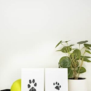 Pearhead Small Pet Paw Print Clean-Touch Ink Pad and Imprint Cards, for Small Sized Cats or Dogs, Pet Owner Gifts, DIY Keepsake Pawprint Maker, Black