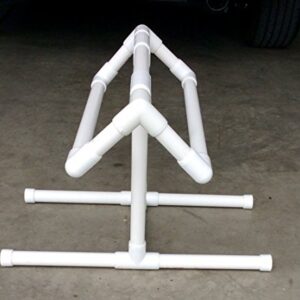 COOL SADDLE RACKS White PVC Taller