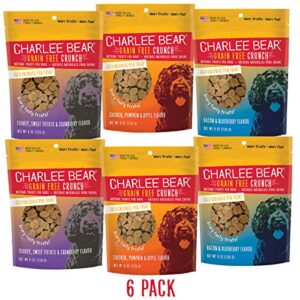 charlee bear bear crunch variety pack (6 pack), 8 oz