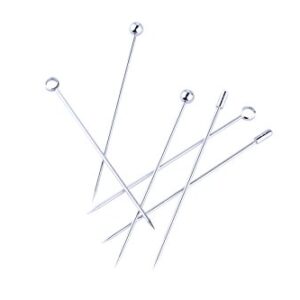 I-MART Stainless Steel Cocktail Picks Martini Picks Set (Pack of 15)