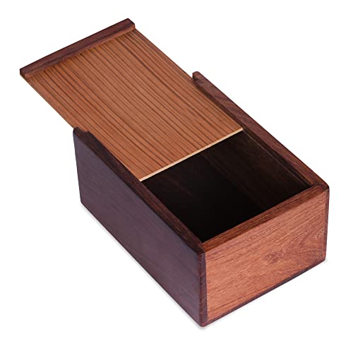 S.B.ARTS Wooden Urn Box for Human Ashes, Cremation Funeral Urns Box, Pet Memorial Urns, Decorative Urn, Cat Infant Adult Urn, Keepsake Burial Ash Box-Extra Small(Style5, 5 X 3 X 2.25 inch)