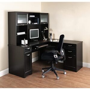 Realspace® Magellan 59"W L-Shape Corner Desk, Espresso