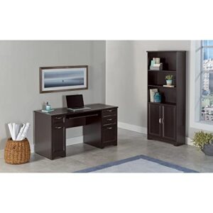 Realspace® Magellan 59" W Manager's Desk, Espresso