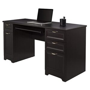Realspace® Magellan 59" W Manager's Desk, Espresso