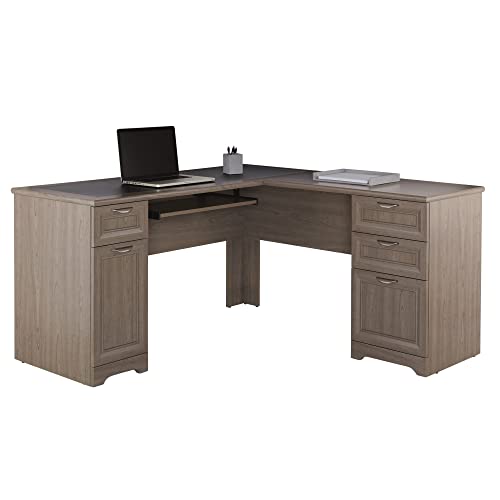 Realspace® Magellan 59"W L-Shape Corner Desk, Gray