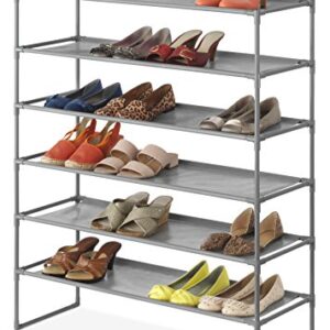 Whitmor Spacemaker 6-Tier Shelves, Gunmetal