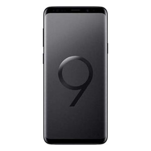 Samsung Galaxy S9 (SM-G960F/DS) 4GB / 64GB 5.8-inches LTE Dual SIM (GSM Only, No CDMA) Factory Unlocked - International Stock No Warranty (Midnight Black, Phone Only)