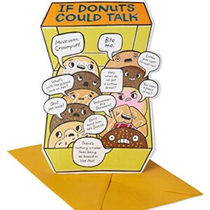 American Greetings Funny Birthday Card (Donuts)