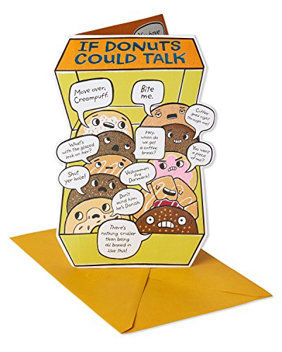 American Greetings Funny Birthday Card (Donuts)