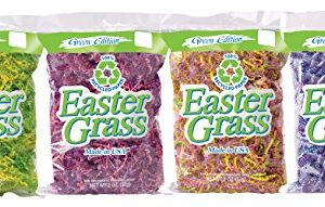 R.J. Rabbit Ruffle Cut Recycled Crinkle Cut Paper Easter Grass 2 oz 1248 (Spring)