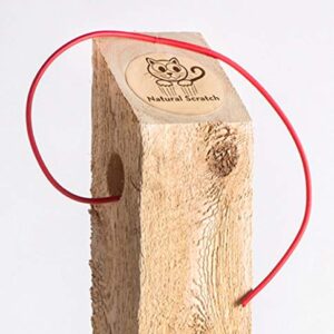 Natural Scratch Cat Scratching Post (Cedar, 32" Height)