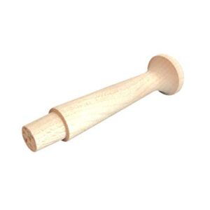 Birch Wood Shaker Pegs 3-1/2"–Strong Unfinished Wooden Peg Hooks, Smooth Texture,Easy to Paint, Classic Style, Made in The USA –Suitable for Coat Wall Racks, Hanging Towels, Organizing Cups & Mugs