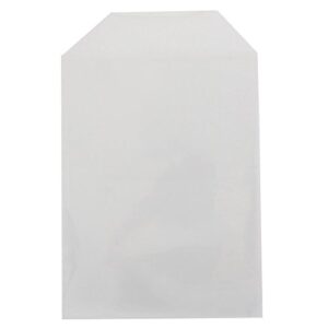 americopy clear cpp die and stamp storage pockets 5.75" x 7.25" - (100 pieces)