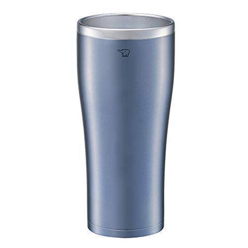 Zojirushi SX-DN60-AC Thermos Bottle, Stainless Steel Tumbler, Mug, Vacuum Double Layer, Heat and Cold Retention, 20.3 fl oz (600 ml), Clear Blue