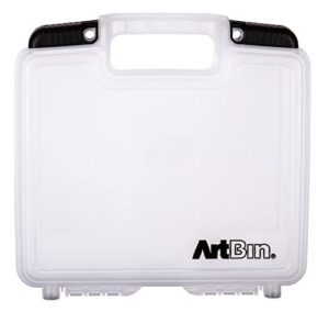 artbin quick view deep base carrying case12inx3.25inx9.875in translucent