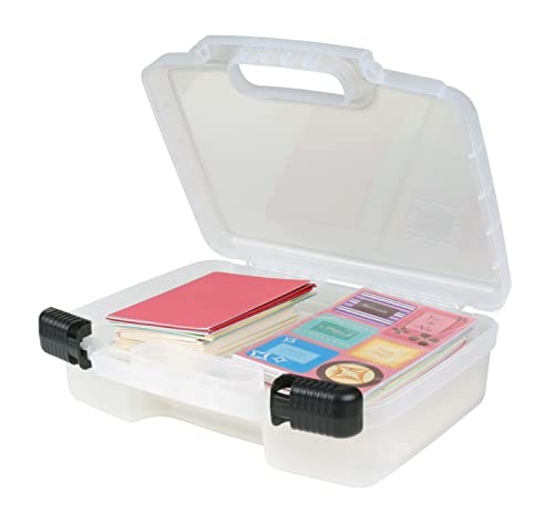 ArtBin Quick View Deep Base Carrying Case12inX3.25inX9.875in Translucent