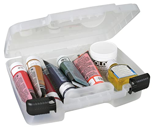 ArtBin Quick View Deep Base Carrying Case12inX3.25inX9.875in Translucent