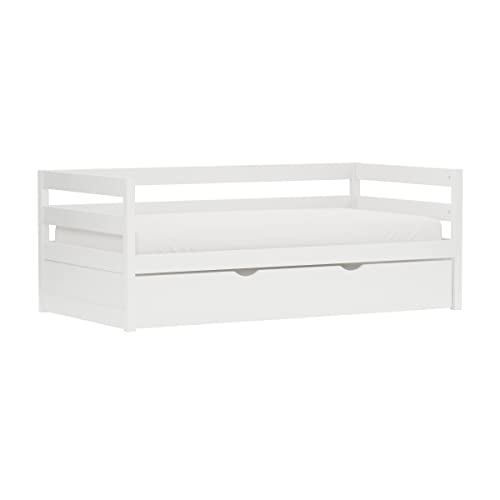 Hillsdale Caspian Trundle, Twin Daybed, White