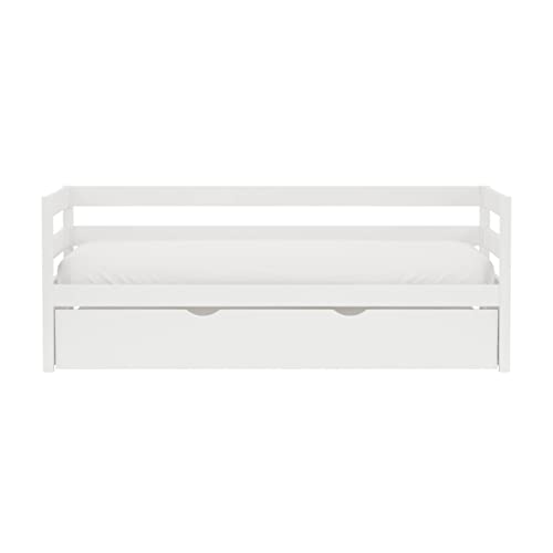 Hillsdale Caspian Trundle, Twin Daybed, White