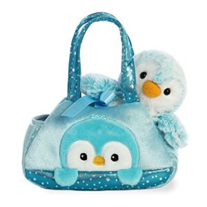 Aurora - Fancy Pals - 7" Pompom Penguin - Blue Pet Carrier