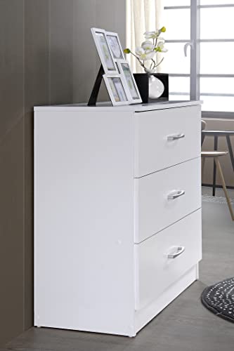 Hodedah 3 Chest of Drawers