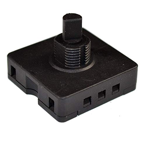 HQRP 4-Position 3-Speed Fan Selector Rotary Switch Compatible with KMart Home Essentials Floor Fan