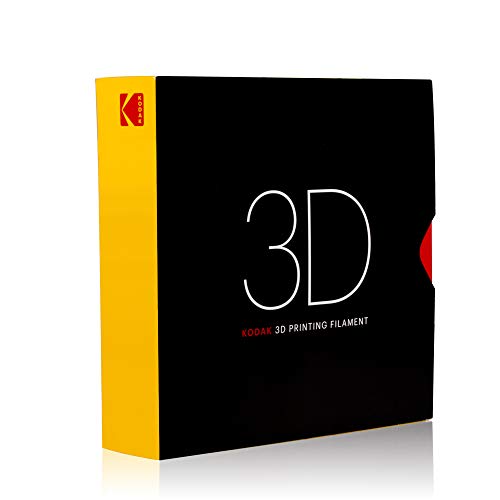 KODAK PLA Plus 3D Printer Filament,1.75mm +/- 0.02 mm, 750g (1.7lbs) Spool, Silver