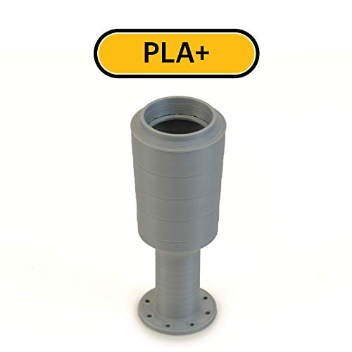 KODAK PLA Plus 3D Printer Filament,1.75mm +/- 0.02 mm, 750g (1.7lbs) Spool, Silver