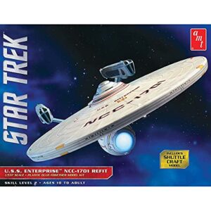 amt star trek u.s.s. enterprise refit 1:537 scale model kit