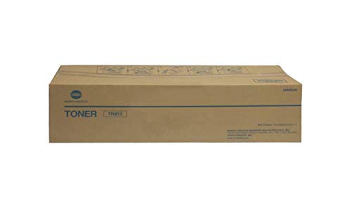 Genuine Brand Name OEM Konica Minolta TN812 Black Toner 40.8K YLD bizhub 808 A8H5030