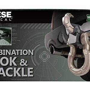 Reese Towpower 7089344 Tactical Combination Hook & Shackle Receiver Mount