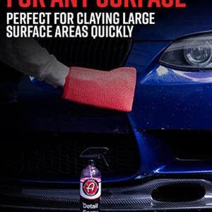 Adam's Polishes Clay Mitt - Medium Grade Clay Bar Infused Mitt | Car Detailing Glove Quickly Removes Debris from Your Paint, Glass, Wheels, & More