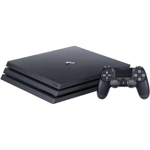 sony - playstation 4 pro console (3002470) jet black - 1tb - renewed