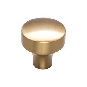 top knobs - tk900hb - kinney knob 1 1/8" - honey bronze - lynwood collection