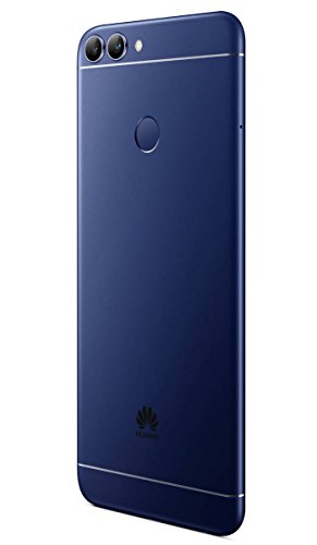 Huawei P Smart (32GB) 5.6" Fullview Display & Dual Camera's, 4G LTE Dual-SIM Factory Unlocked w/ Fingerprint Scanner FIG-L23 International Model, No Warranty (Blue)